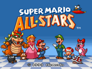 Super Mario 3 Expert Title Screen